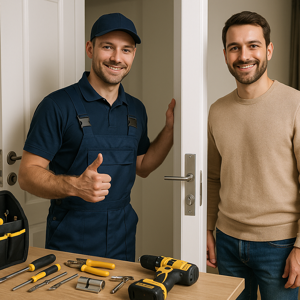 Trabajo profesional de Cerrajero Demo Palermo